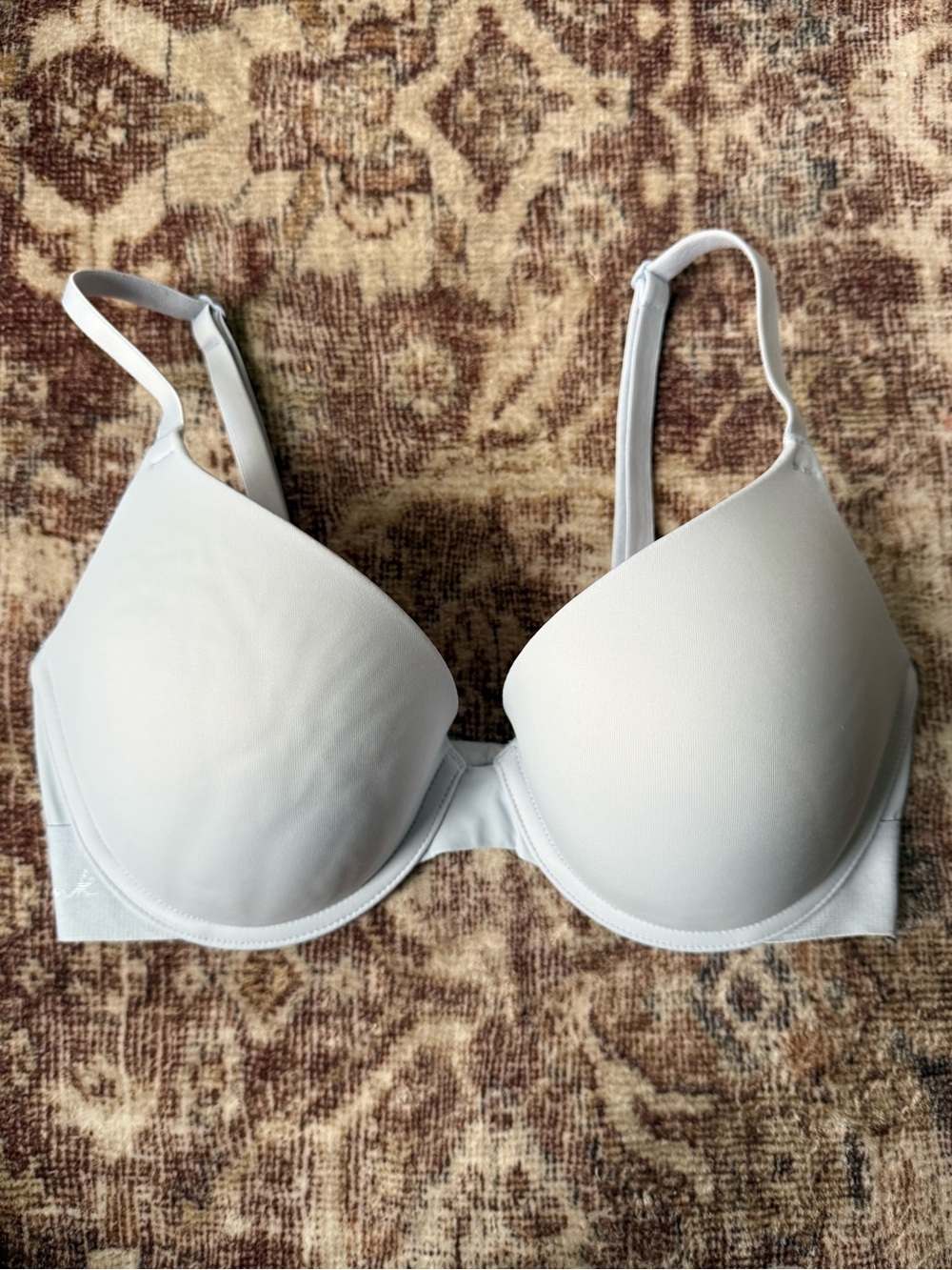 PINK White Push-up Full Coverage Bra